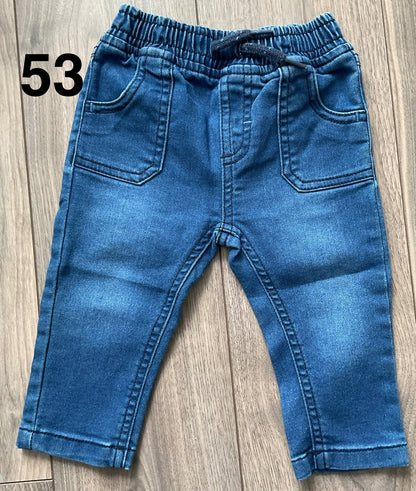 Baby Boy Dark Denim Dunnes Jeans 3-6 Months, Kids 6 Month (3-6M)