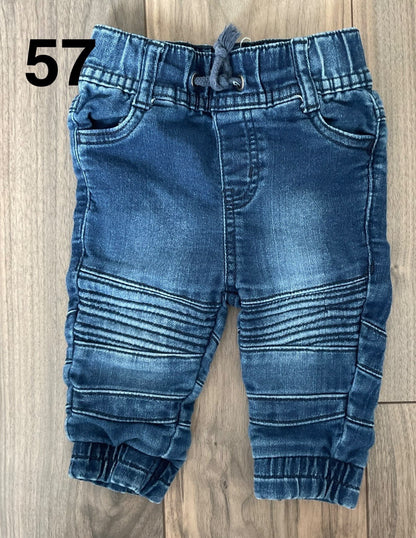 Baby Boy Castro Jeans 3-6 Months, Kids 6 Month (3-6M)