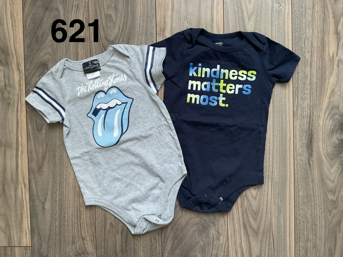 Onesies, Rolling Stones, Kindness Matters Most 2pc 18-24 Months, Kids 24 Month (18-24M)