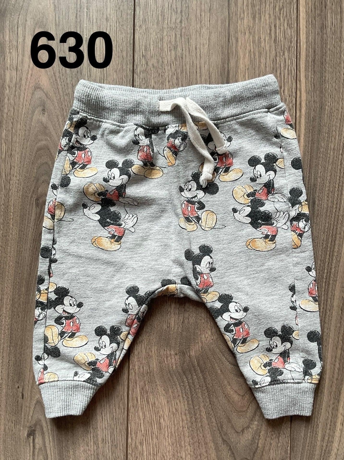 Mickey Mouse Joggers 4-6 Months, Kids 6 Month (3-6M)