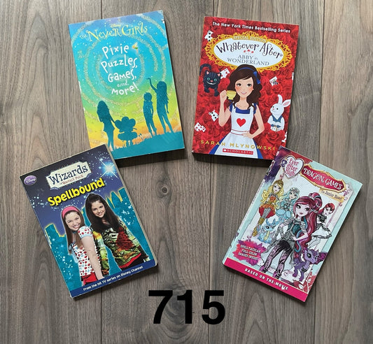 Girls Books 4pk