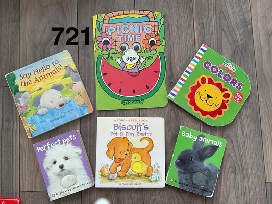 Baby Board Books 6pk