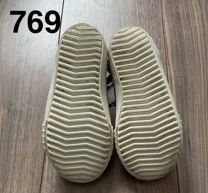 Boys Leather Hightops, Zara Size 25 (8.5/9), Shoes 8.5 (Toddler:2-4yr)