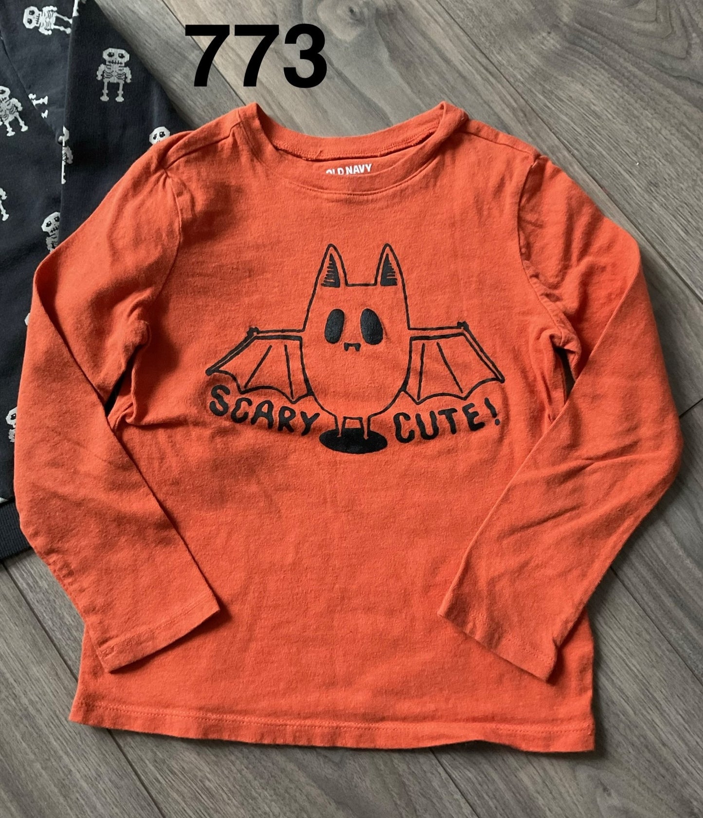 Boys Halloween Shirts and Sweatshirt, Black, Grey and Orange Size 5T, Kids 5/5T (extra small)