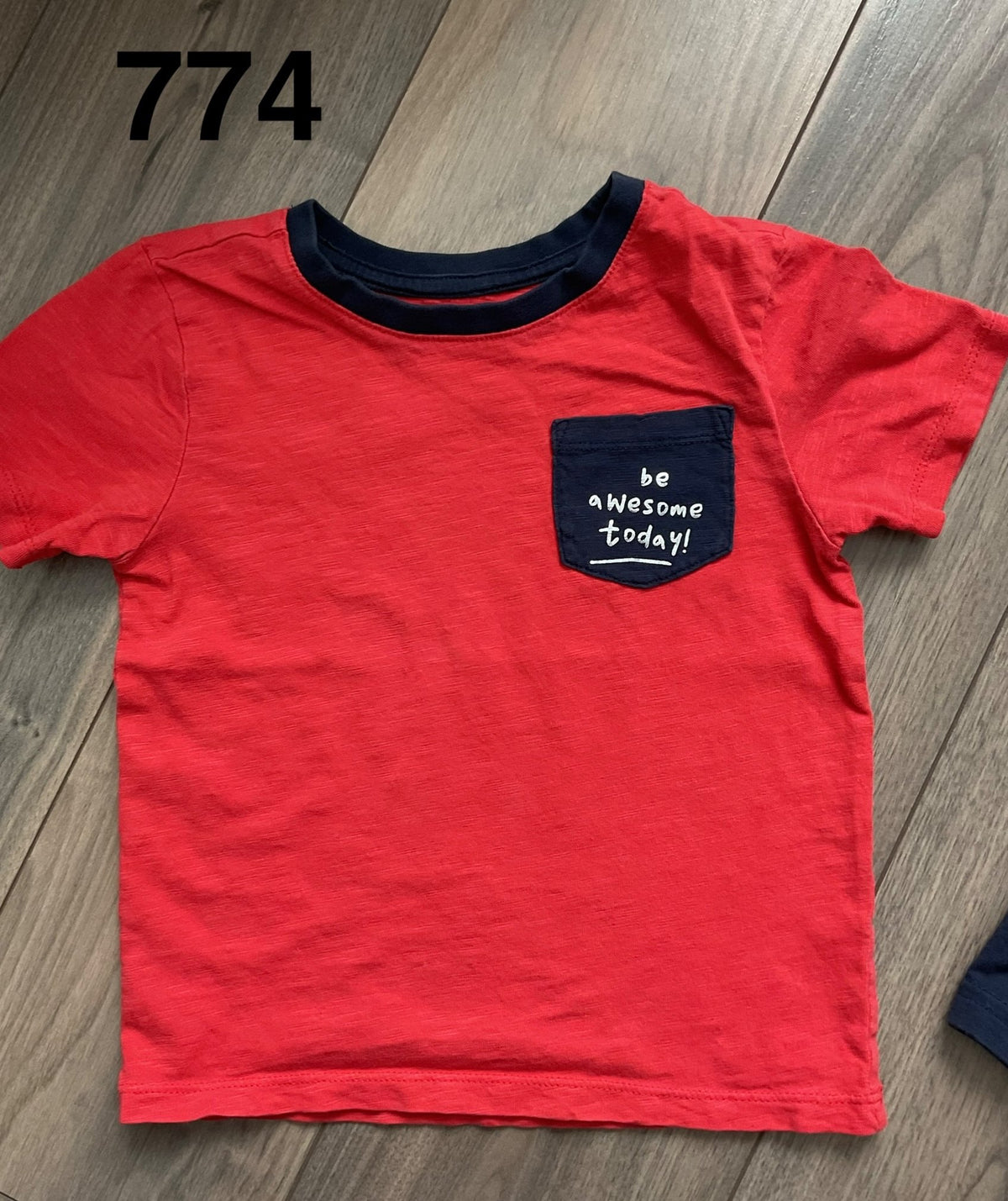 Boys T-Shirts, Size 4T George, Red Green and Blue, Kids 4/4T