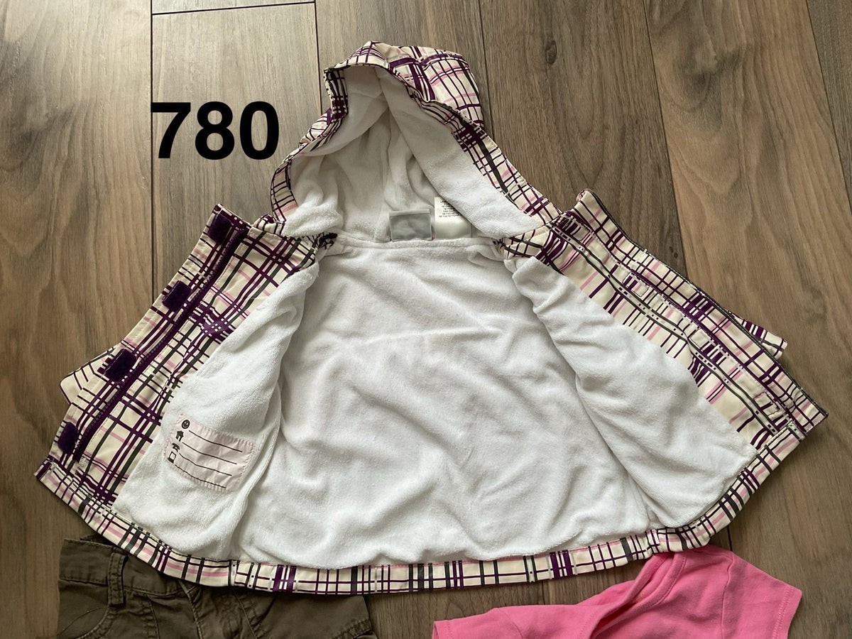 Baby Girls Bundle Rain Jacket 2 Jeans Shorts Onesie 12 Months, Kids 12 Month (9-12M)