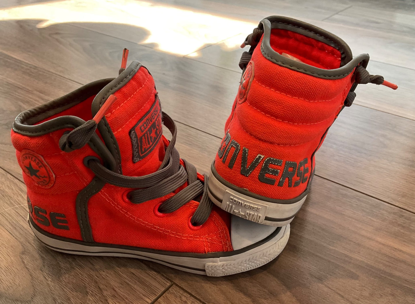 Toddler Boys Converse Hightops Size 8, Shoes 8 (Toddler:2-4yr)