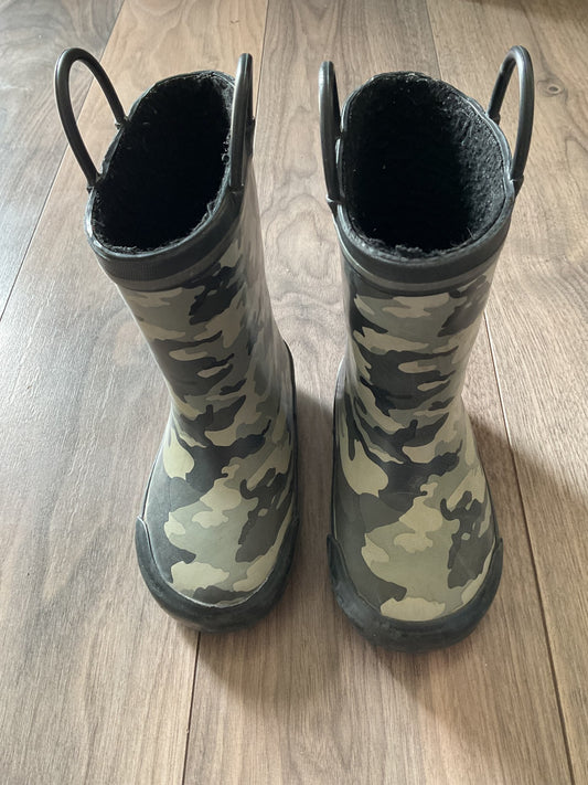 Toddler Boy Rain Boots Size 8, Shoes 8 (Toddler:2-4yr)