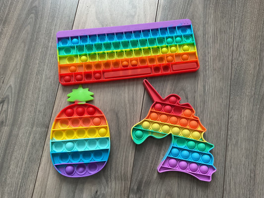 Rainbow Fidget Poppers
