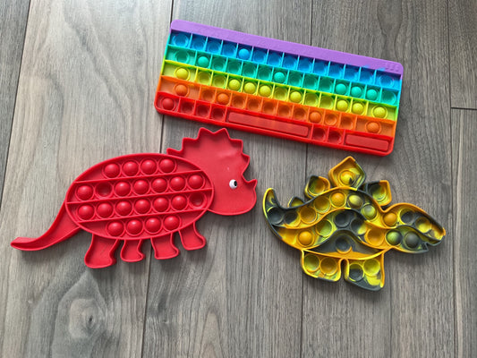 Fidget Poppers - Set of 3