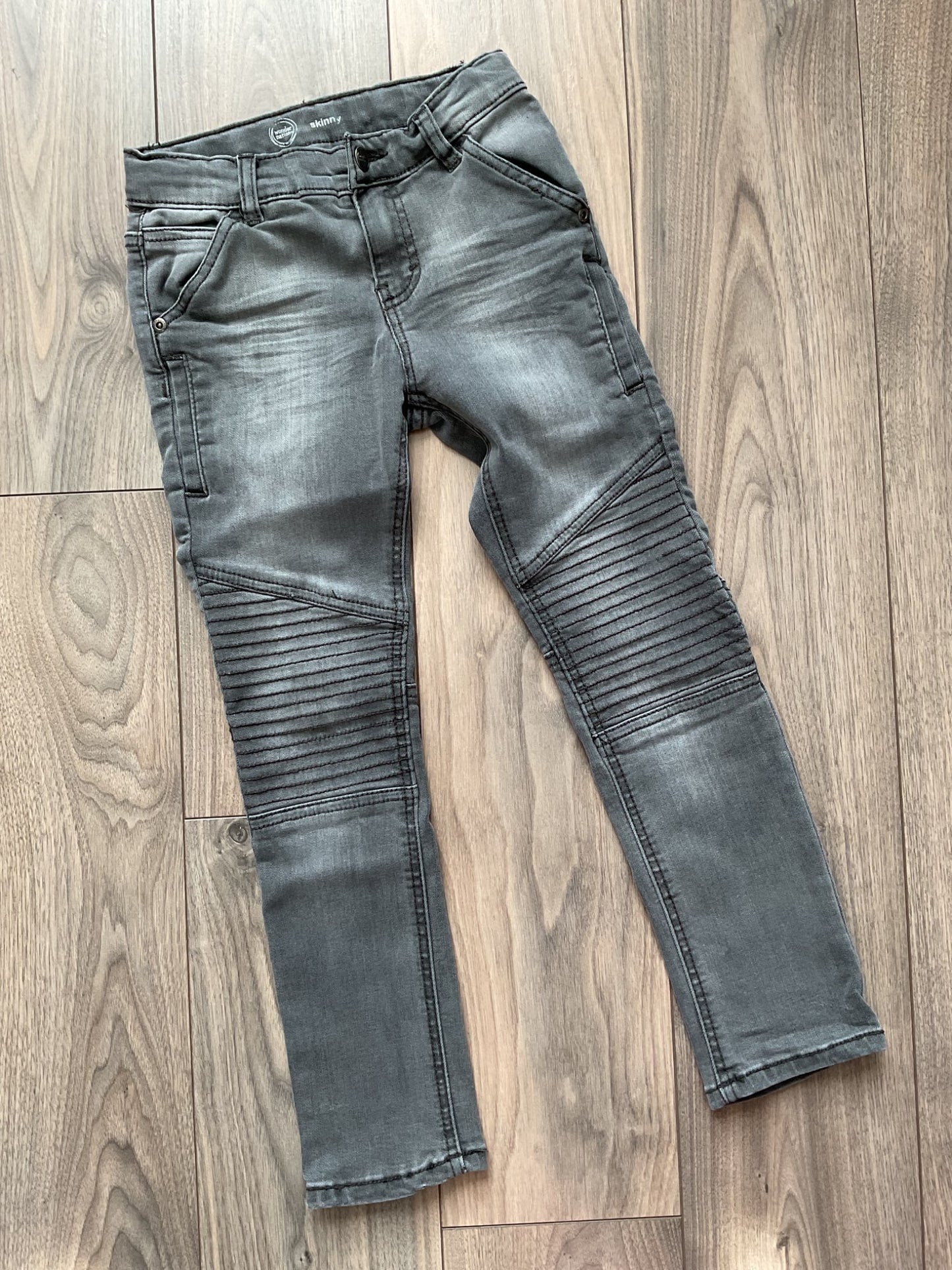 Boys Grey Skinny Jeans Size 7, Kids 7