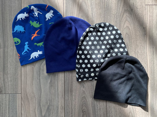 Baby Hats/Beanies, Bundle of 4 - 6 months +, Kids 6 Month (3-6M)