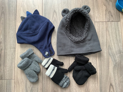 Boys Winter Mittens and Hats