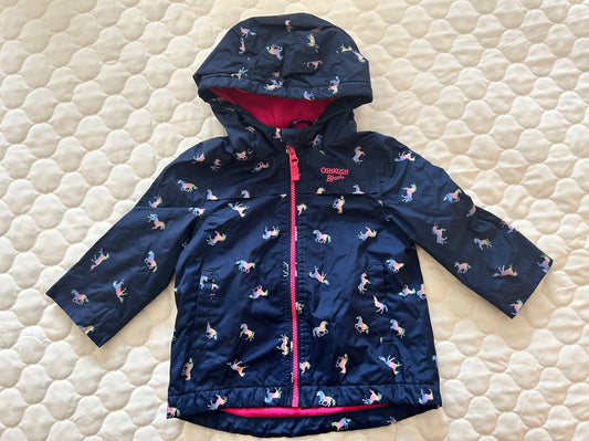 VGUC Unicorn Fleece Lined Toddler (24 Months) Jacket, Kids 24 Month (18-24M)