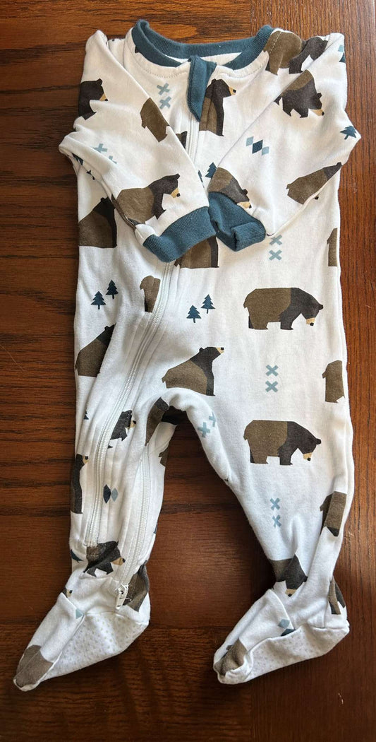 EUC Infant (3-6 Months) ZIPPYJAMZ Sleeper with Inseam Zipper; Retails: $31.99, Kids 6 Month (3-6M)