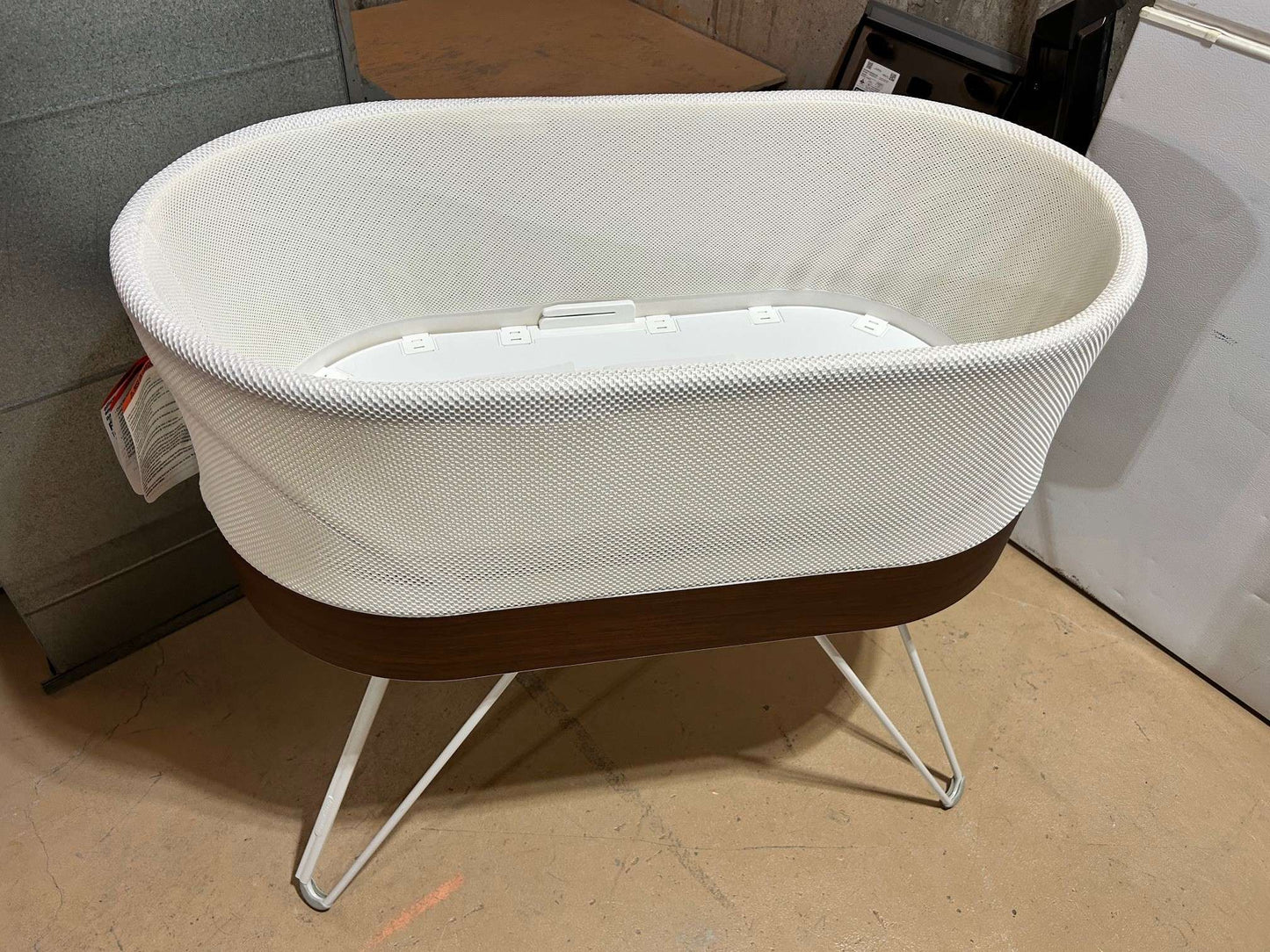 EUC SNOO Smart Sleeper Bassinet, Leg Lifters, Sheets, and Sacks (S, M, and L); Retails: $2,400.00+