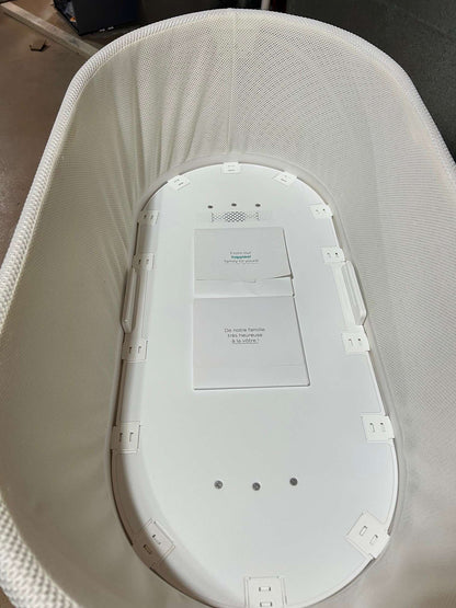 EUC SNOO Smart Sleeper Bassinet, Leg Lifters, Sheets, and Sacks (S, M, and L); Retails: $2,400.00+