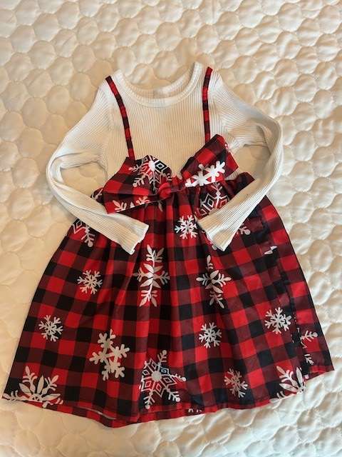 EUC Winter/Holiday Dress (3-4 Years), Kids 3T