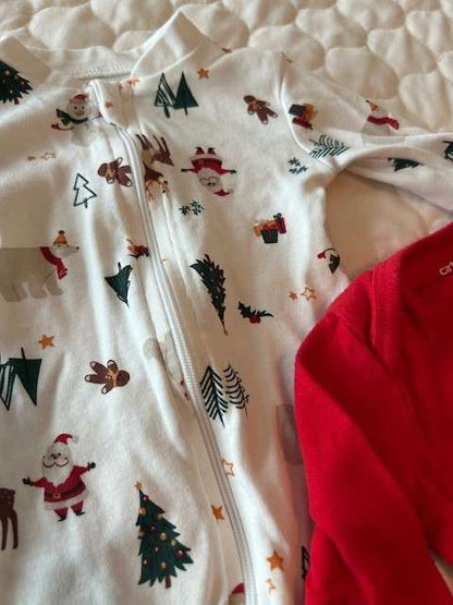 BNWOT "My First Christmas" Infant (0-3 Months) Bundle, Kids 3 Month (0-3M)