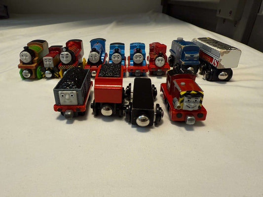 Various Thomas the Train toys