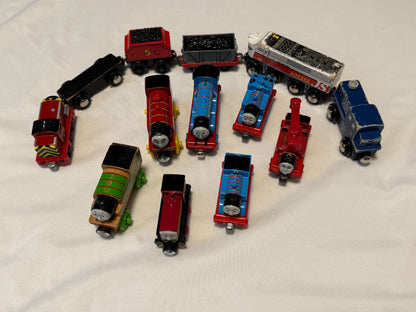 Various Thomas the Train toys