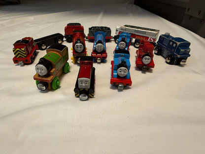Various Thomas the Train toys