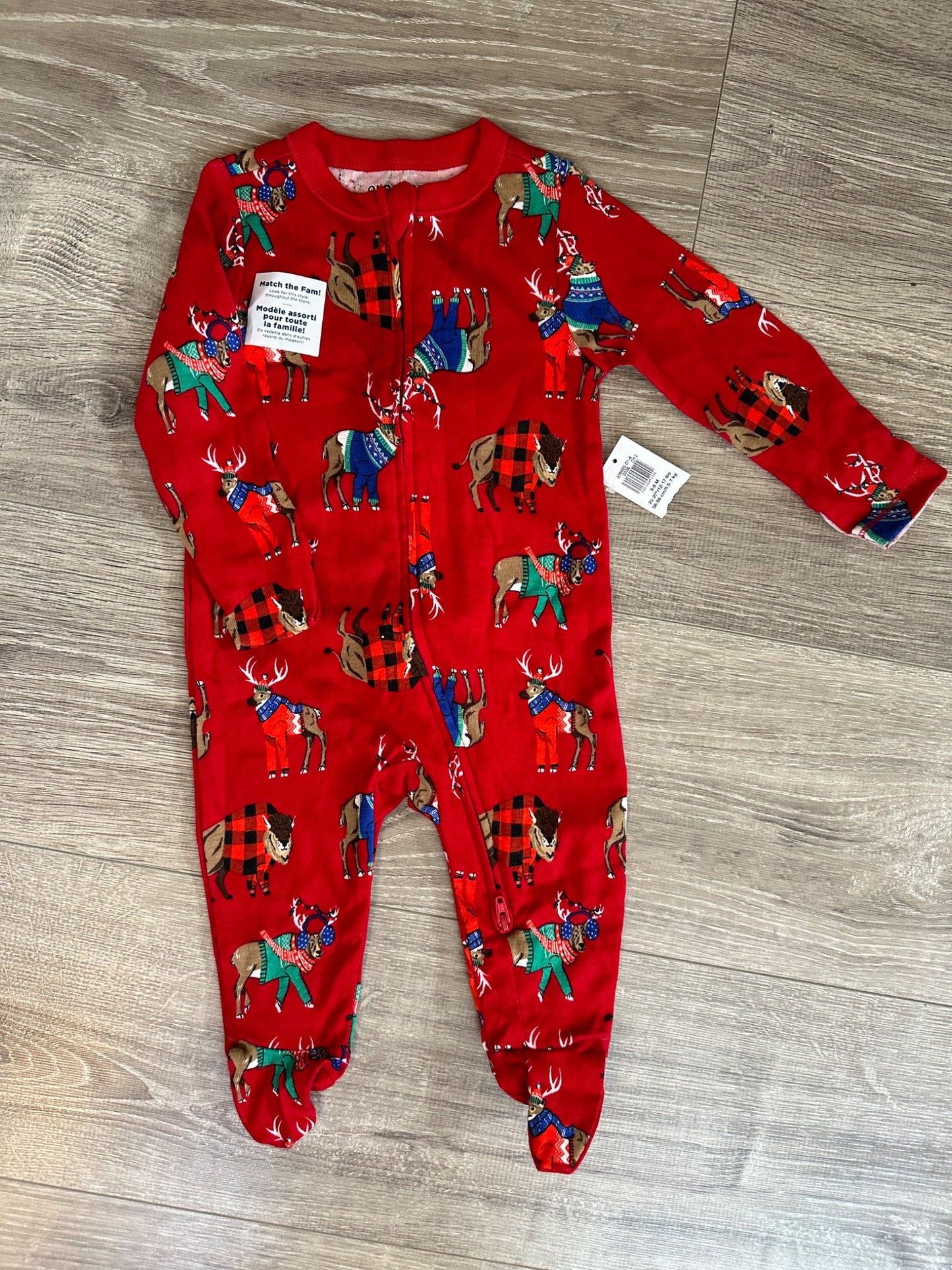 NWT Old Navy holiday  PJs 3-6m, Kids 6 Month (3-6M)