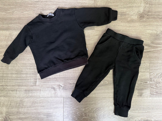 1-2Y Little Lott (small shop) French terry set; MSPR $76, Kids 2T