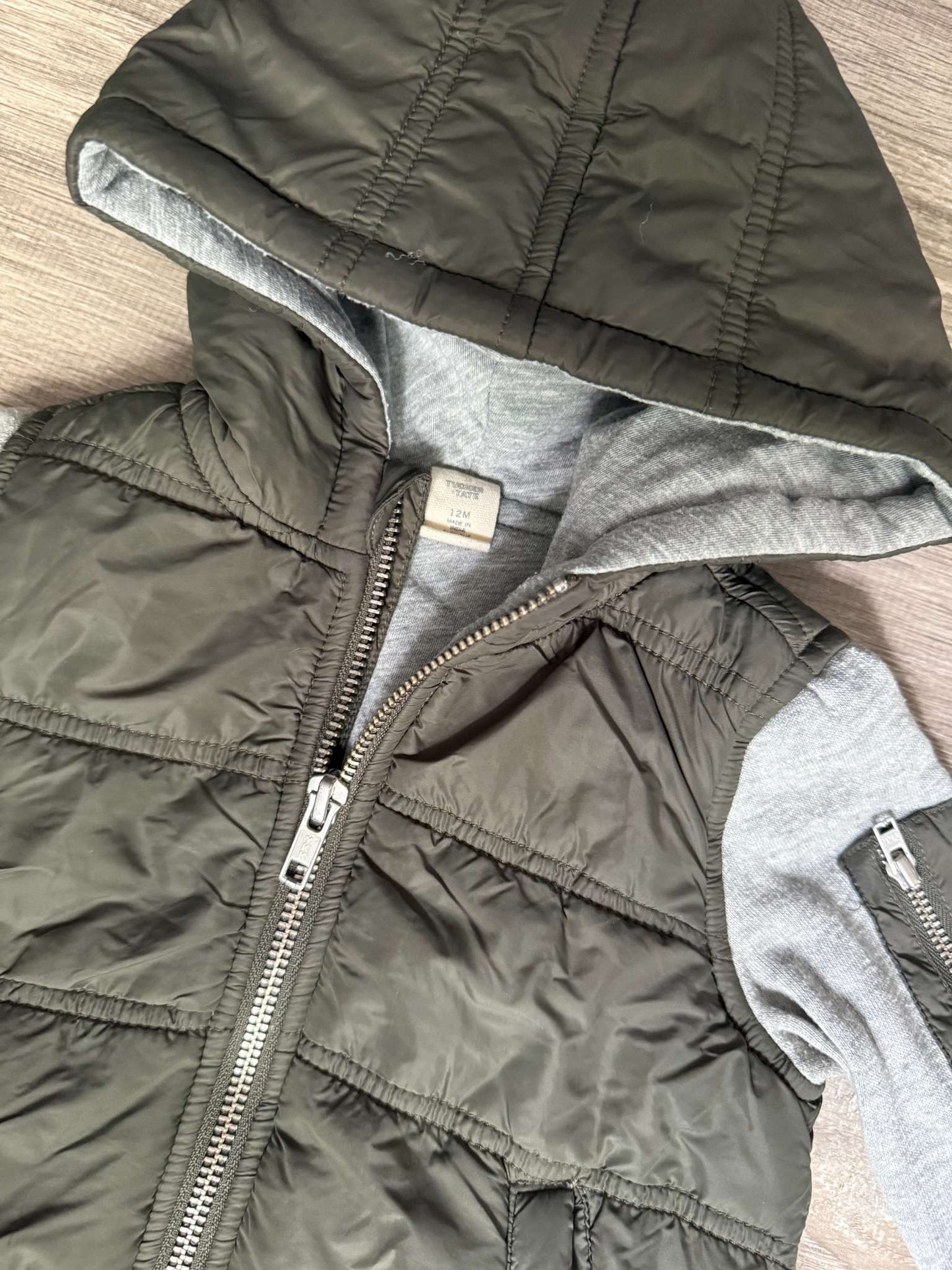 Tucker and Tate mixed media jacket, 12M, Kids 12 Month (9-12M)