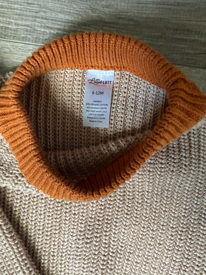 Little Lott (Calgary small shop) organic cotton/bamboo sweater, 6-12M , Kids 12 Month (9-12M)