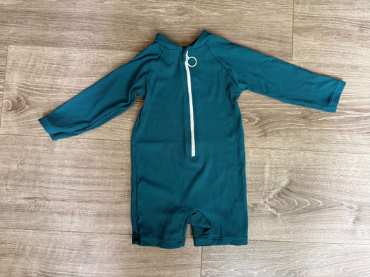 Current Tyed Sunsuit size 12M; MSRP $44.99, Kids 12 Month (9-12M)