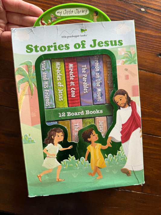 My Little Library: Stories of Jesus (12 board books)