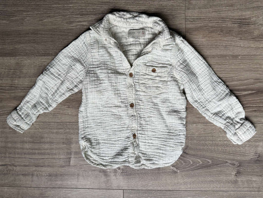 Zara Boys 5T Button-Up , Kids 5/5T (extra small)