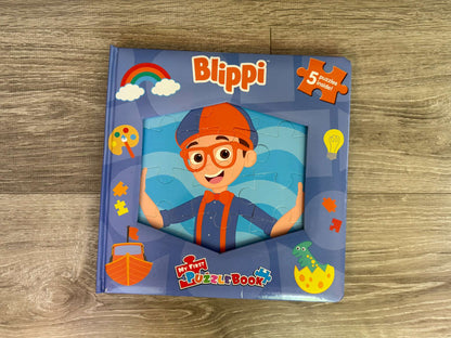 Blippi Puzzle Book