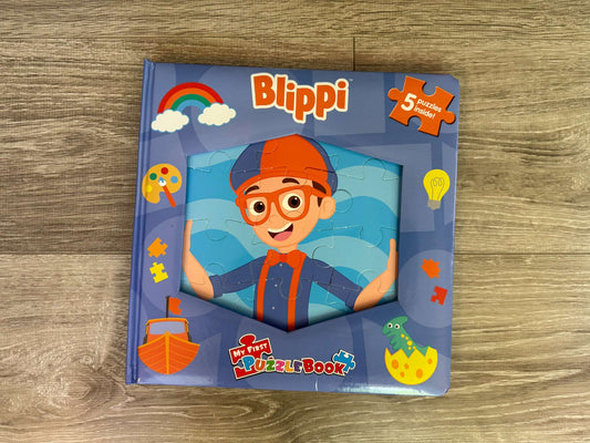 Blippi Puzzle Book