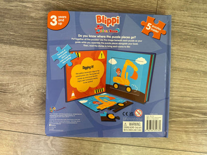 Blippi Puzzle Book