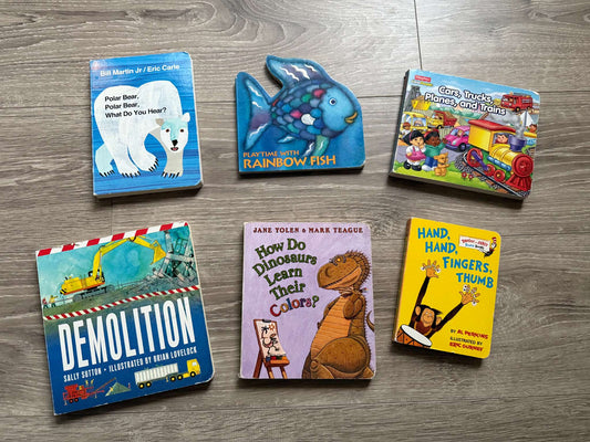Toddler/Preschool Board Books-  Little People, Dr. Seuss and more!