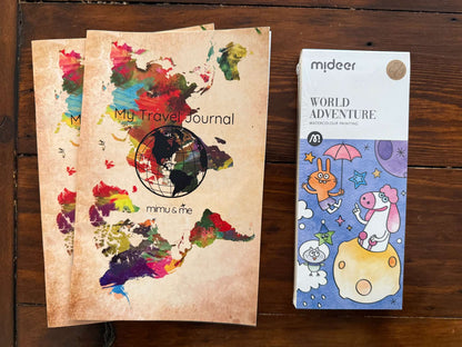 NEW Travel Journals + Watercolour Paint Activity