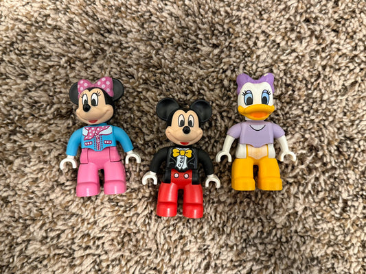 Minnie, Mickey & Daisy Duck Duplo