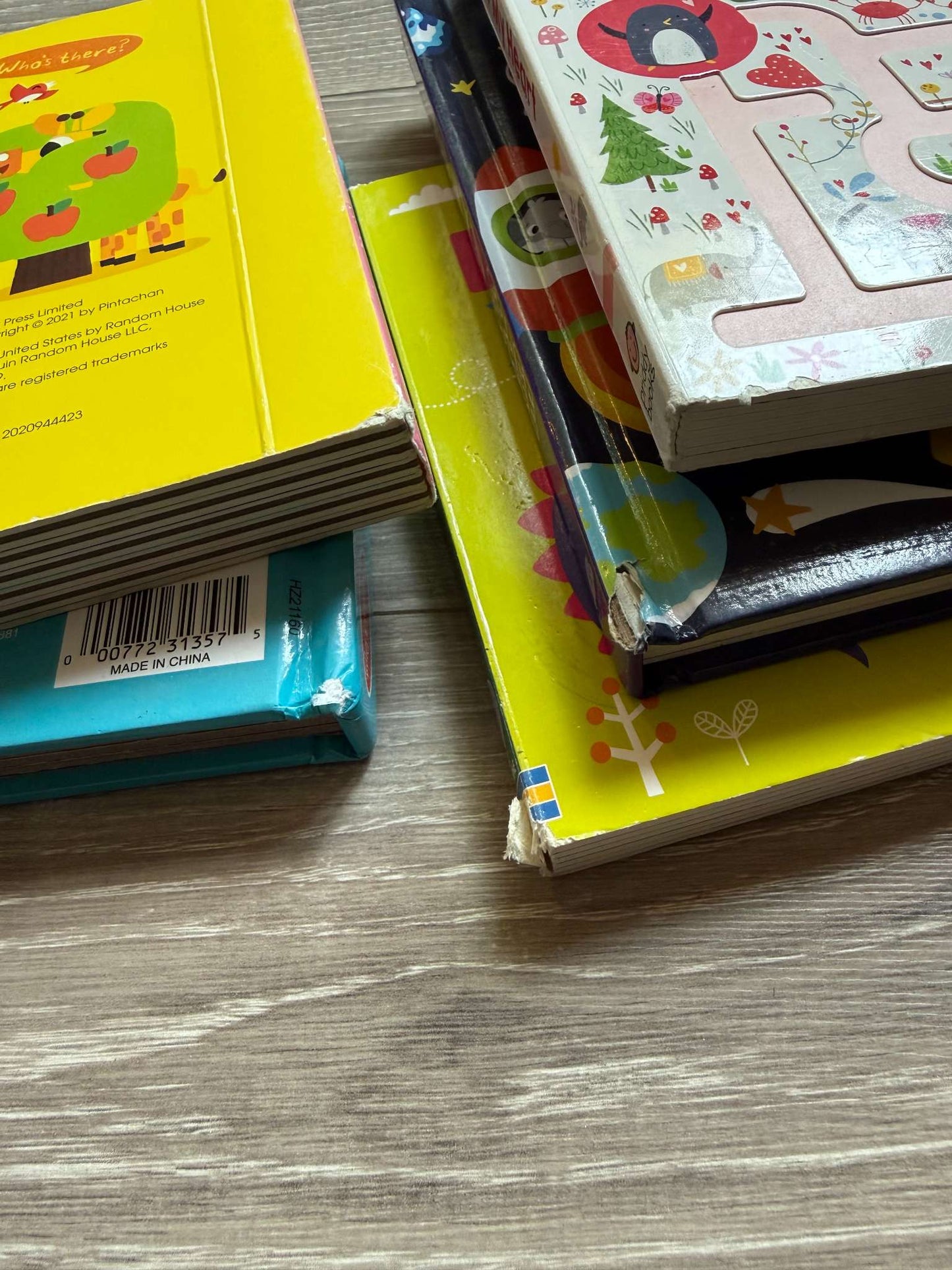 Interactive Toddler board books - flip, slide, touch and poke!