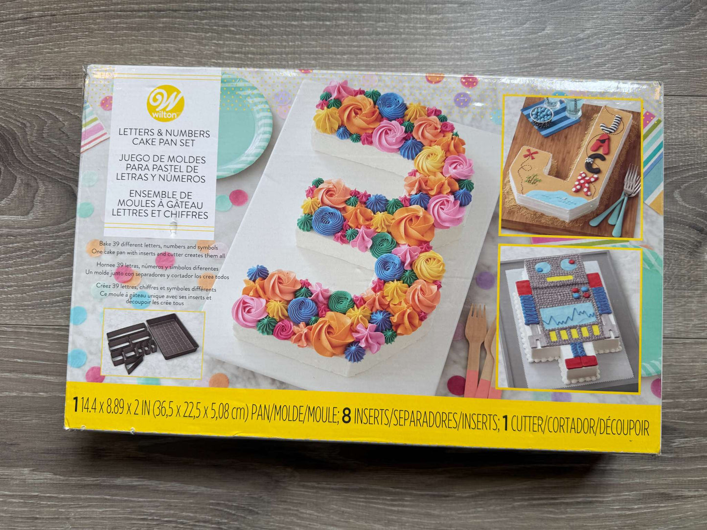 Number Birthday Cake pan; MSRP $44.99
