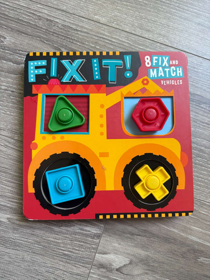 Fix it! Mix and Match Trucks book