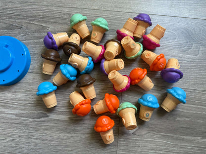 Learning Resources Mini Letter Scoops - alphabet matching set