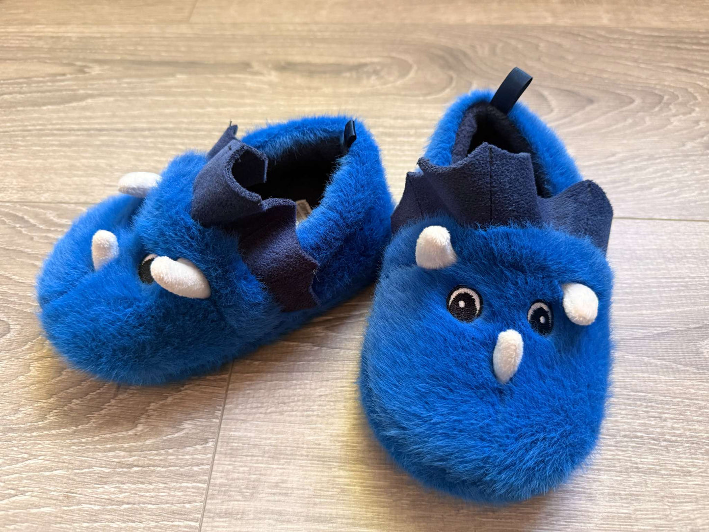 Dinosaur Slippers size 7/8, Shoes 7 (Walkers:12-24 mth)