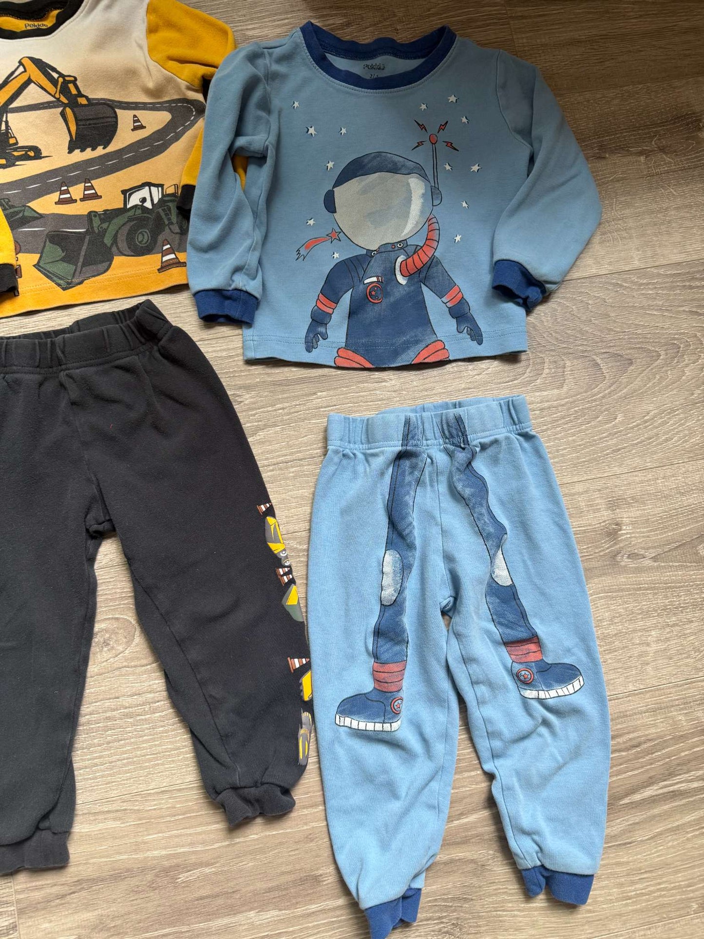 Pekkle 100% Cotton PJ bundle size 2/3, Kids 2T