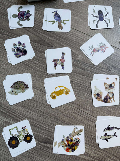 Oxeye Floral (Calgary small shop) Memory Game - set 1 of 2; MSRP $25