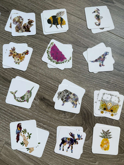 Oxeye Floral (Calgary small shop) Memory Game - set 1 of 2; MSRP $25