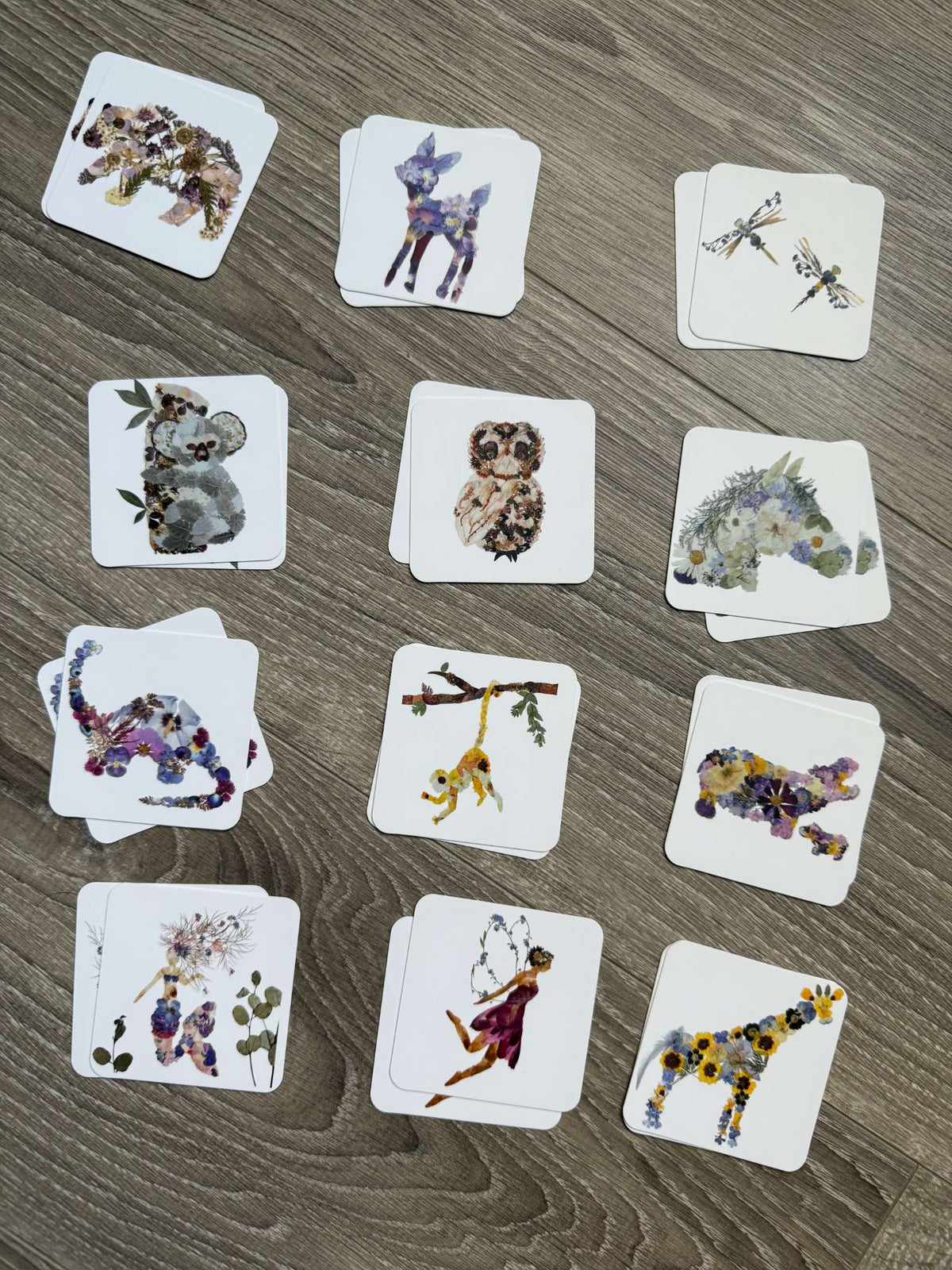Oxeye Floral (Calgary small shop) Memory Game - set 2 of 2; MSRP $25