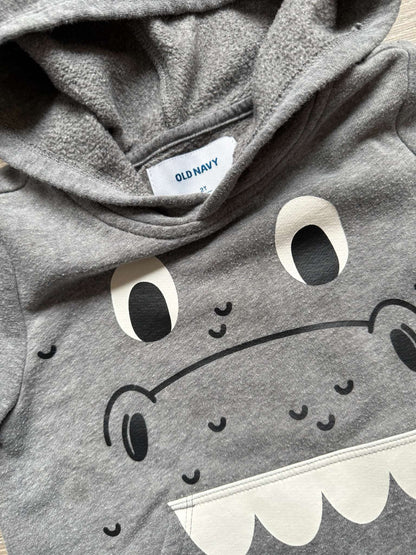 Old Navy Hippo sweatshirt 2T, Kids 2T