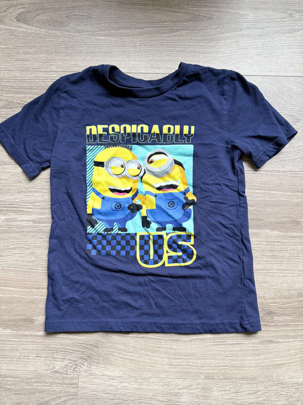 Minions shirt size M (7/8), Kids 7